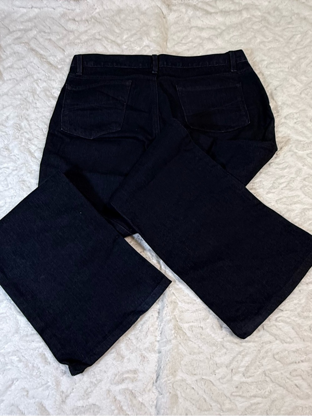 LOFT Dark Wash Denim Women's Boot Cut Jeans - Size 12 - NWOT - Picture 12 of 14